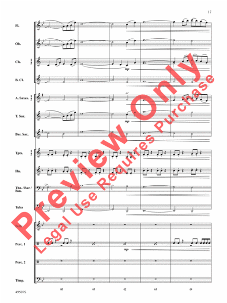 Operation Invictus Concert Band scores gallery preview page 18