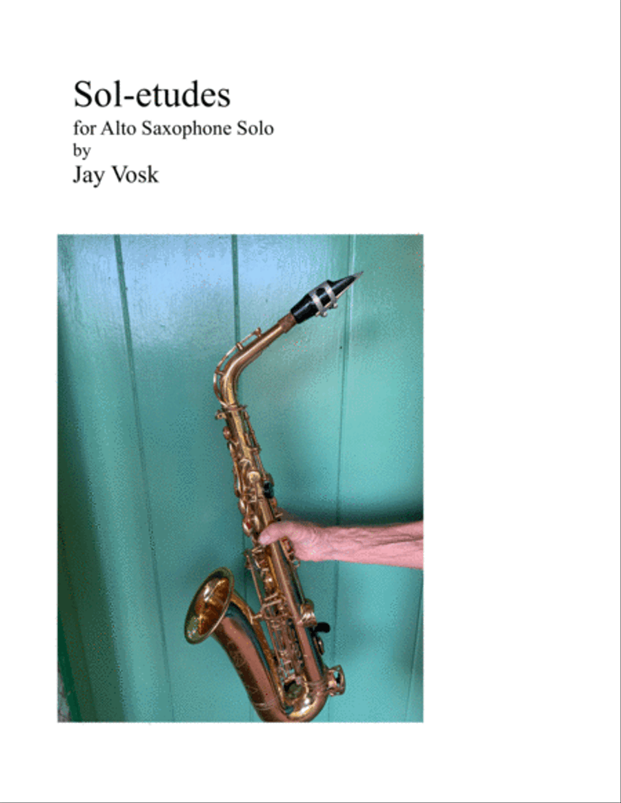 Sol-etudes Alto Saxophone scores gallery preview page 1