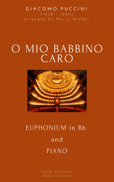 Puccini: O Mio Babbino Caro (for Euphonium in Bb and Piano) image number null