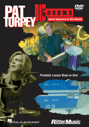 Book cover for Pat Torpey - Big Drums