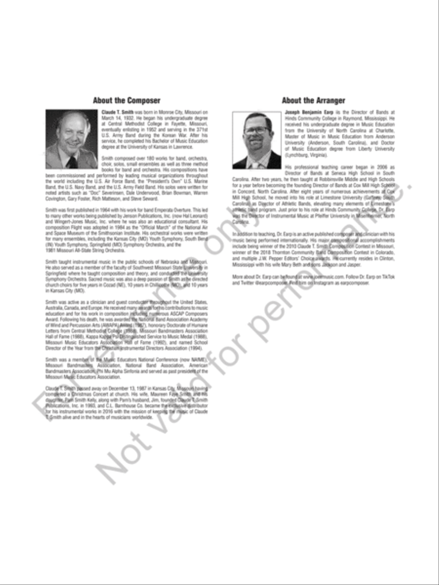Finale From A Rhapsody On Christmas Carols Concert Band scores gallery preview page 11