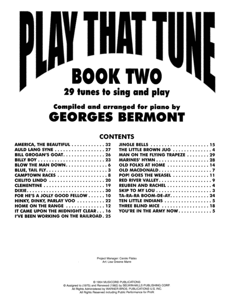 Play That Tune, Book 2
