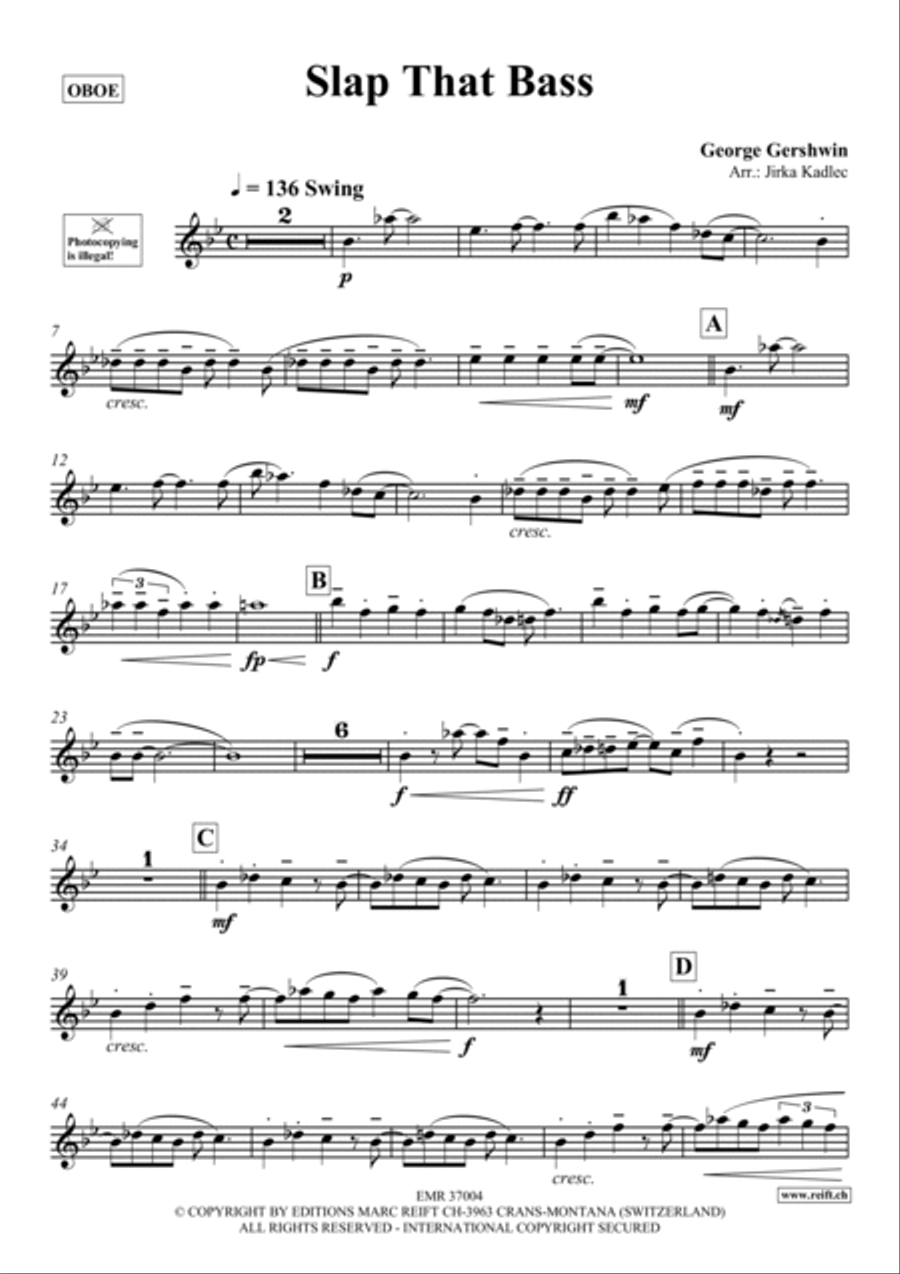 Slap That Bass Piano Accompaniment scores gallery preview page 2