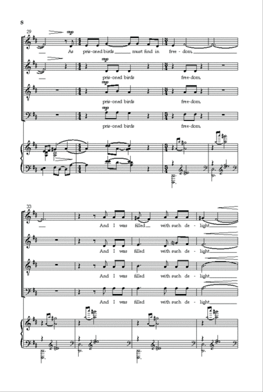 Armistice 1918 - SATB Divisi scores gallery preview page 7