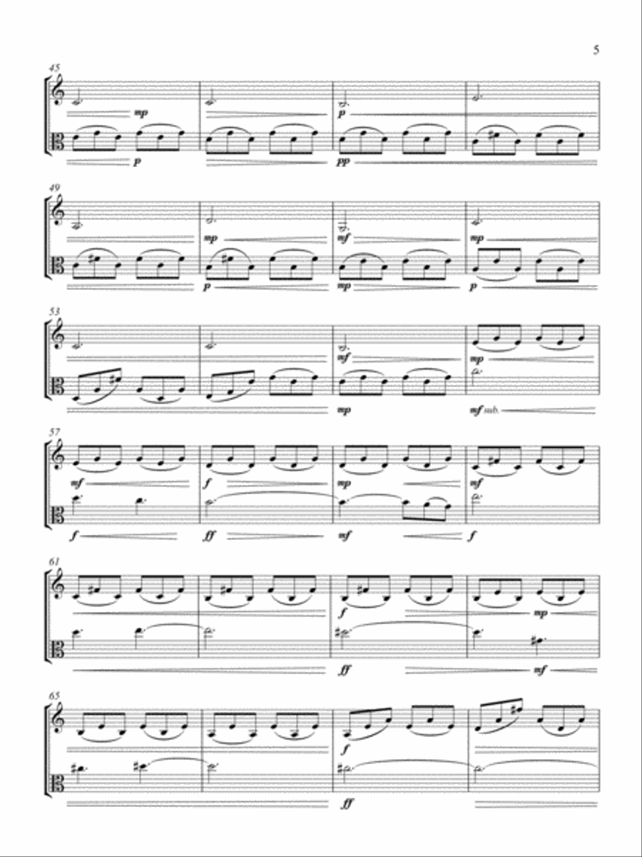 Prelude Variations Prelude Variations Viola scores gallery preview page 5
