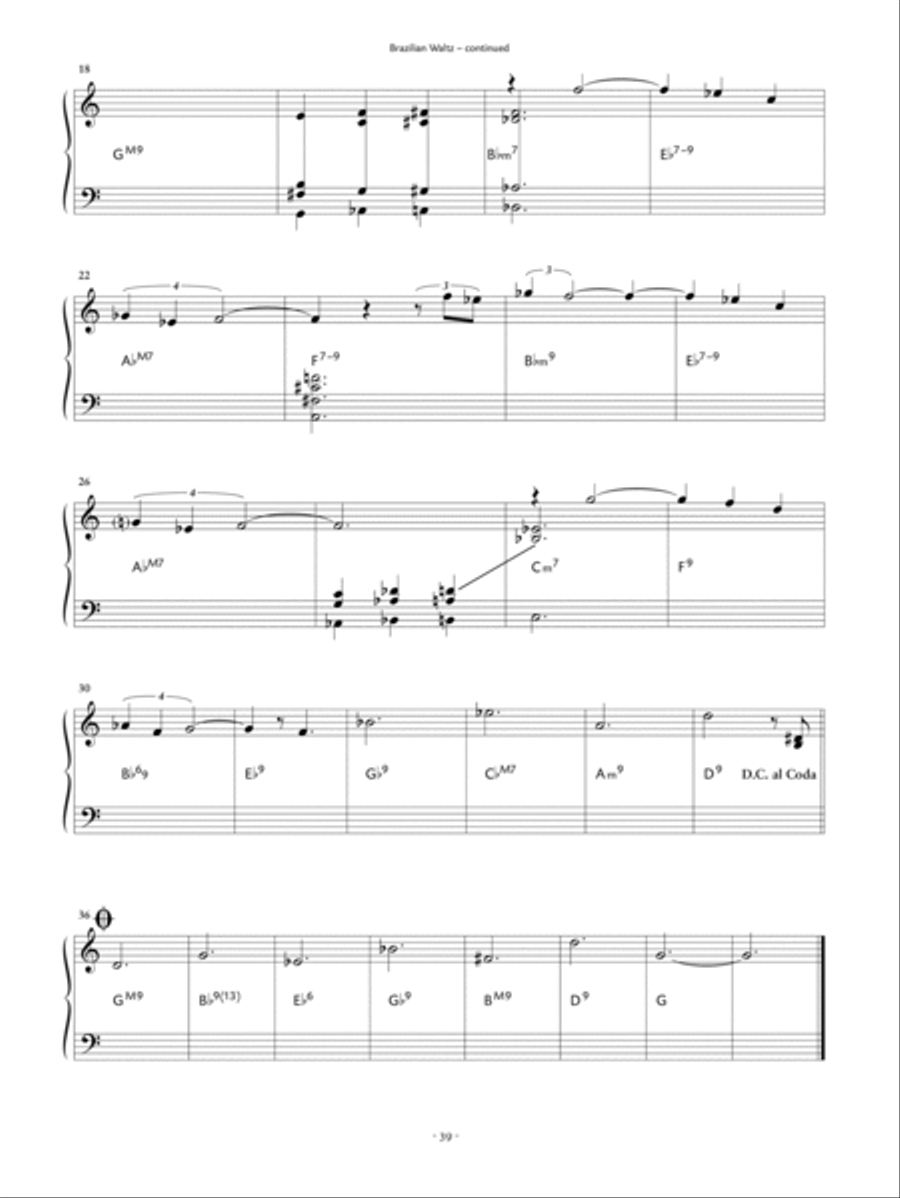 The Music of Clare Fischer Small Ensemble scores gallery preview page 8