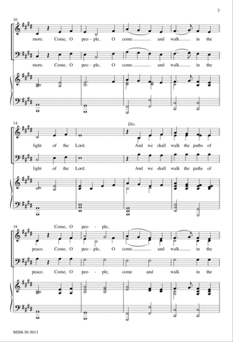 Walk in Light 3-Part scores gallery preview page 3