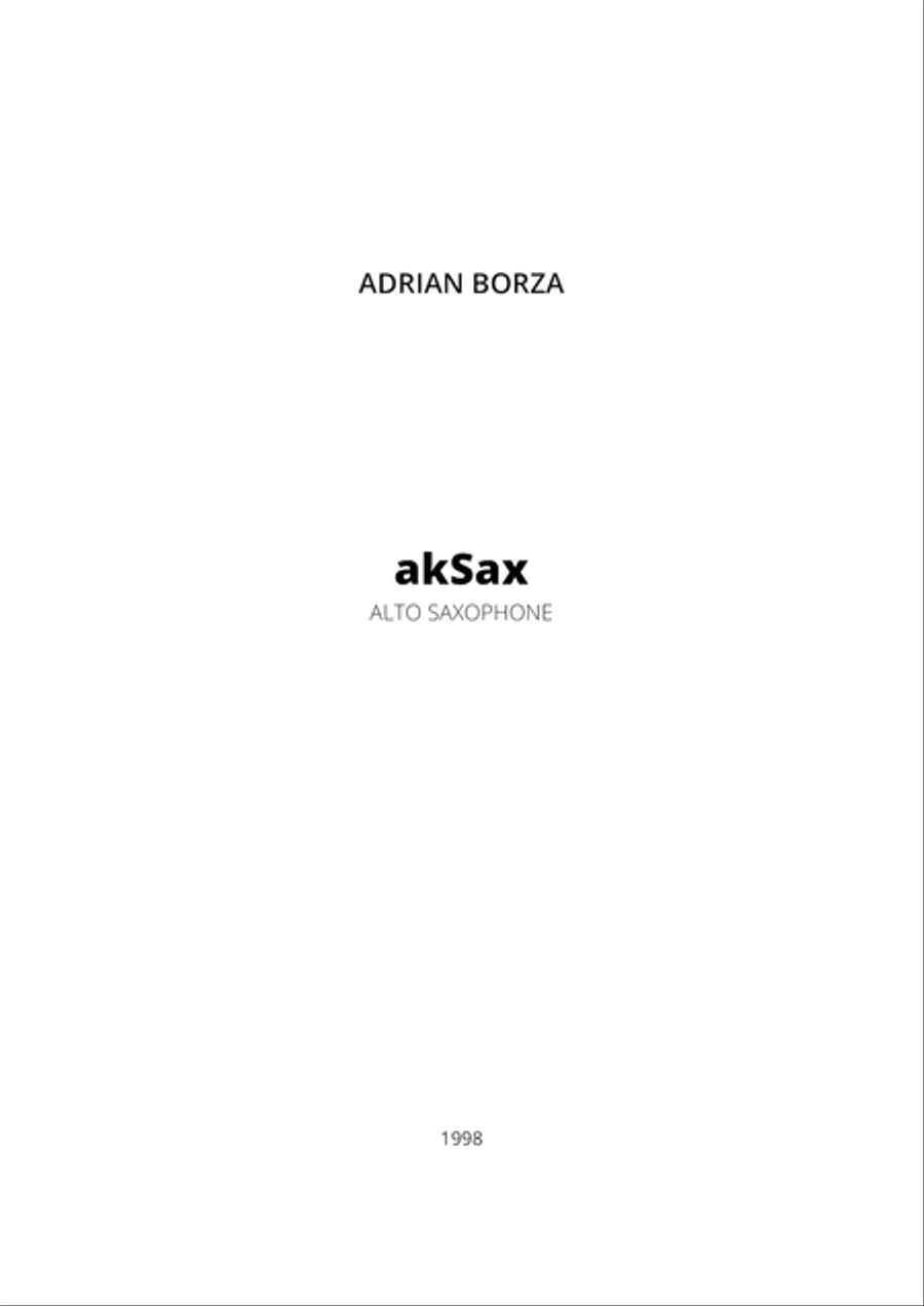 akSax (for Alto Saxophone)
