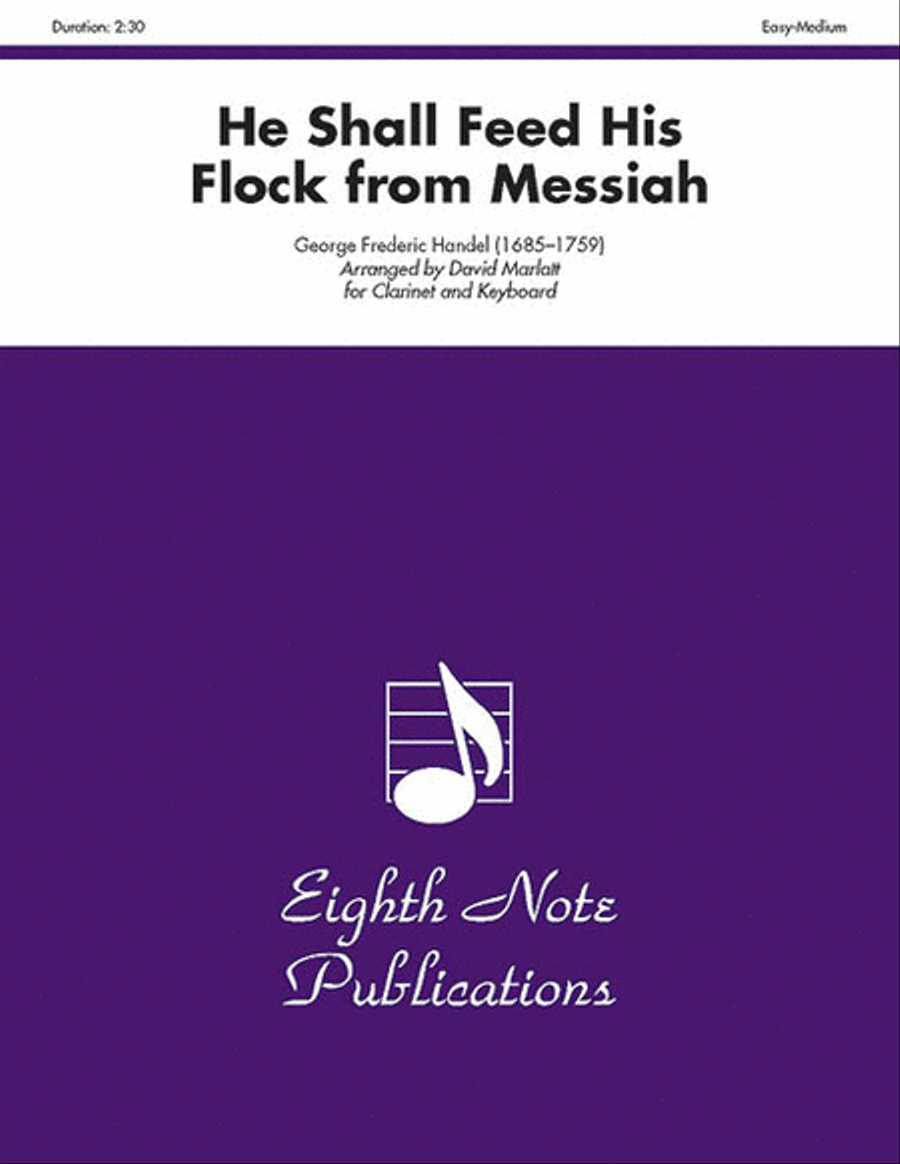 He Shall Feed His Flock (from Messiah) Small Ensemble scores gallery preview page 1