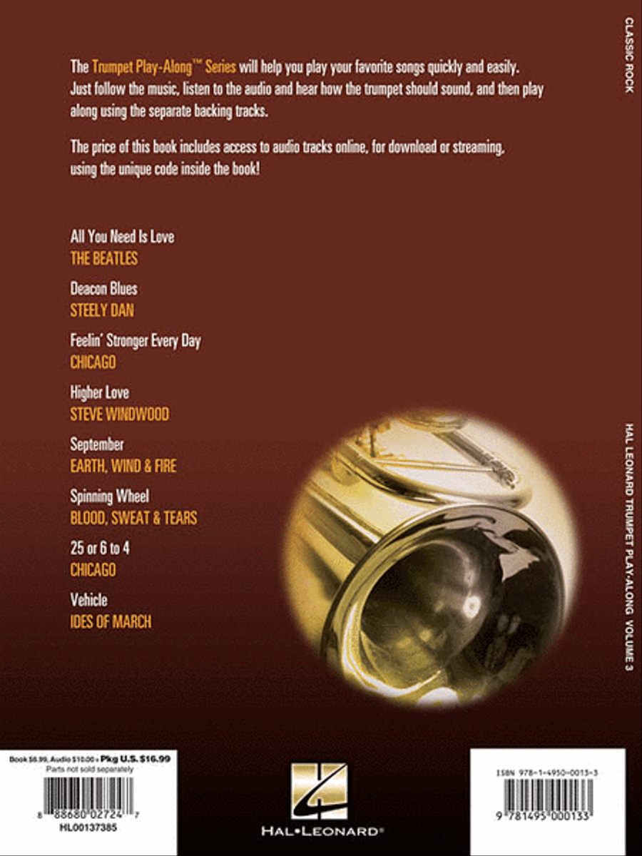 Classic Rock Trumpet Solo scores gallery preview page 2
