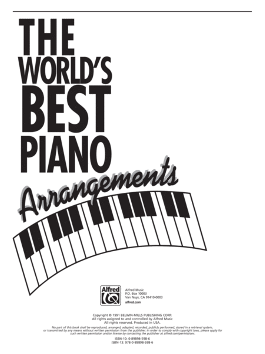 World's Best Piano Arrangements