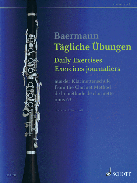 Daily Exercises, Op. 63 From The Clarinet Method