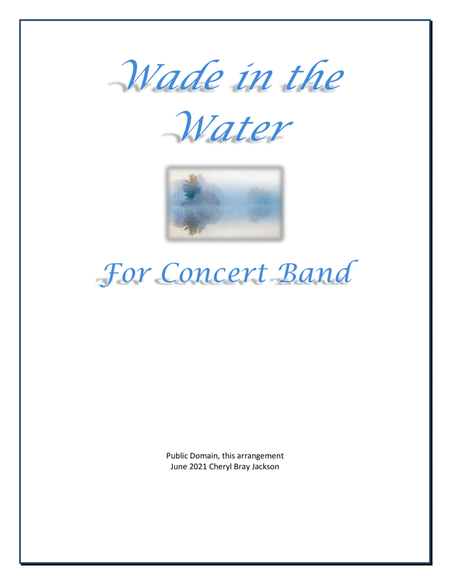 Wade in the Water for Concert Band image number null
