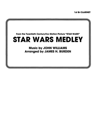 Book cover for Star Wars Medley: 1st B-flat Clarinet