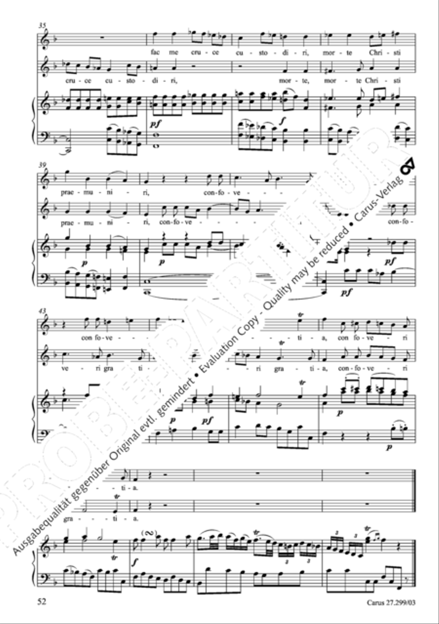 Stabat mater Stabat mater Women's Choir scores gallery preview page 53