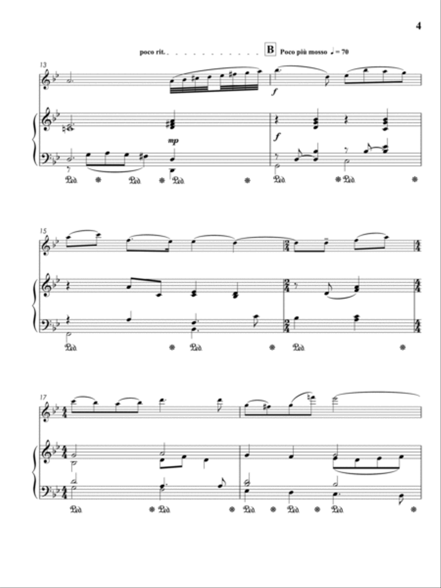 Cinema Paradiso - Love Theme from 'Cinema Paradiso' (for Flute and Piano accompaniment) image number null
