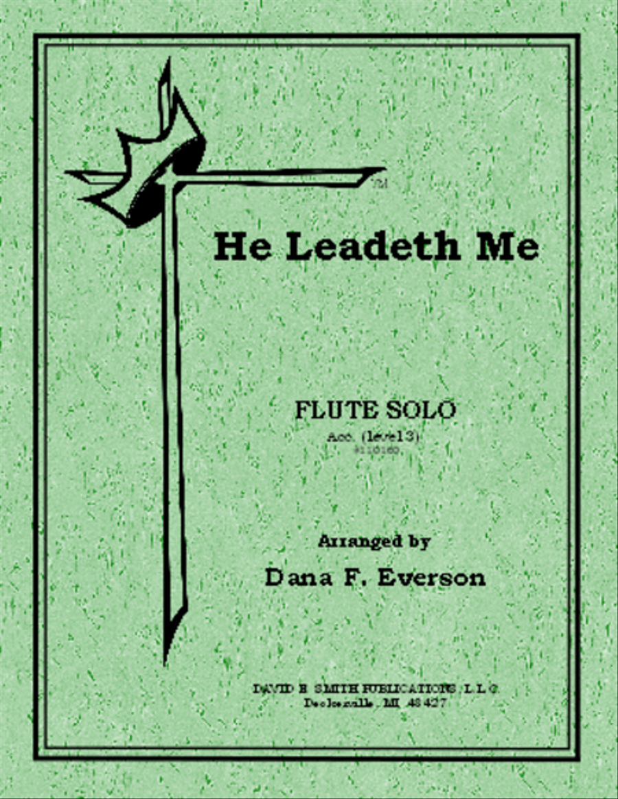 He Leadeth Me He Leadeth Me Flute Solo scores gallery preview page 1