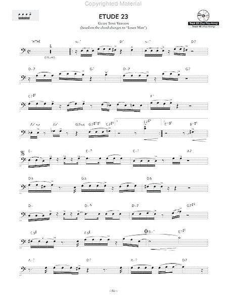 Reading Key Jazz Rhythms -- Trombone image number null