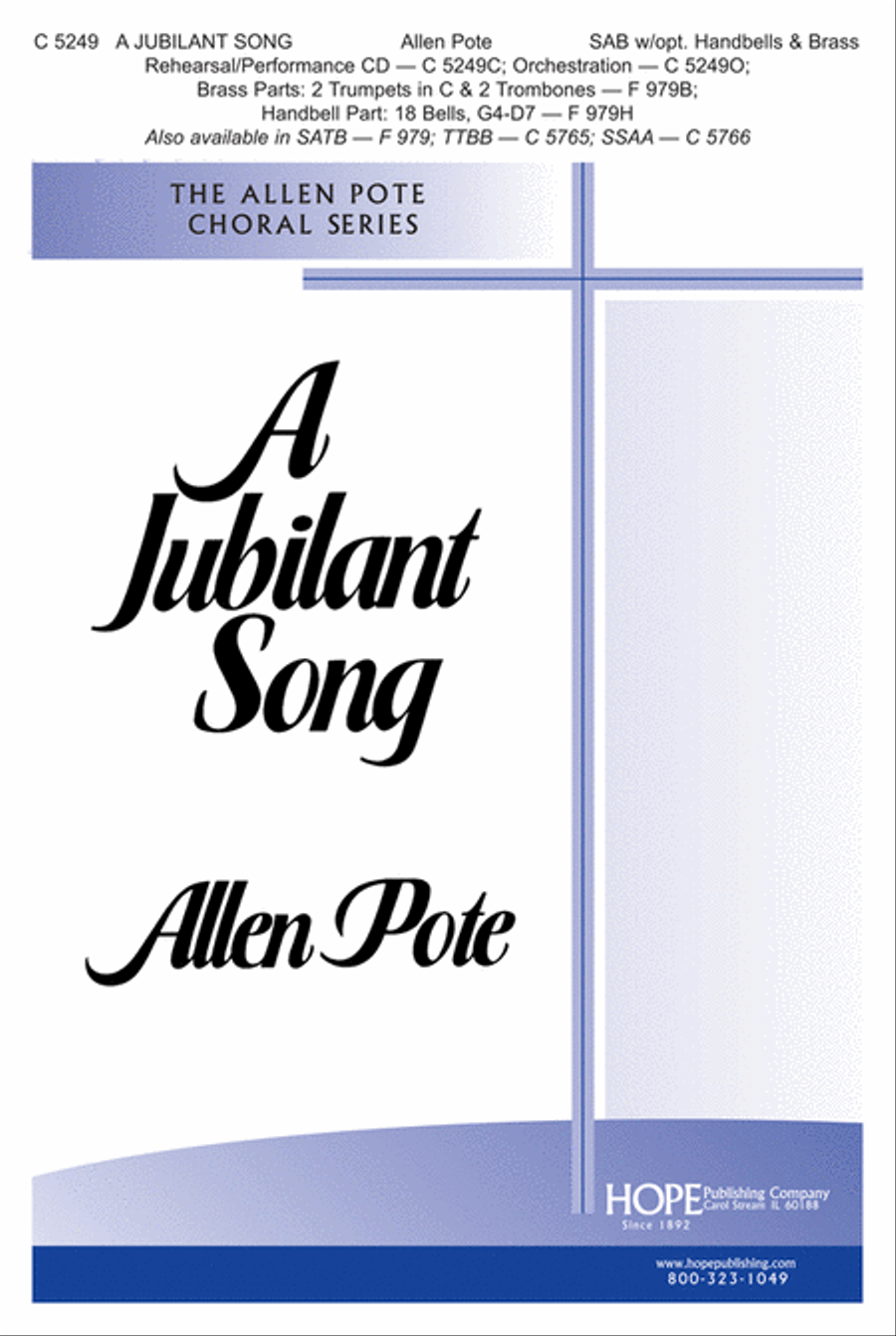 A Jubilant Song A Jubilant Song SSA scores gallery preview page 1