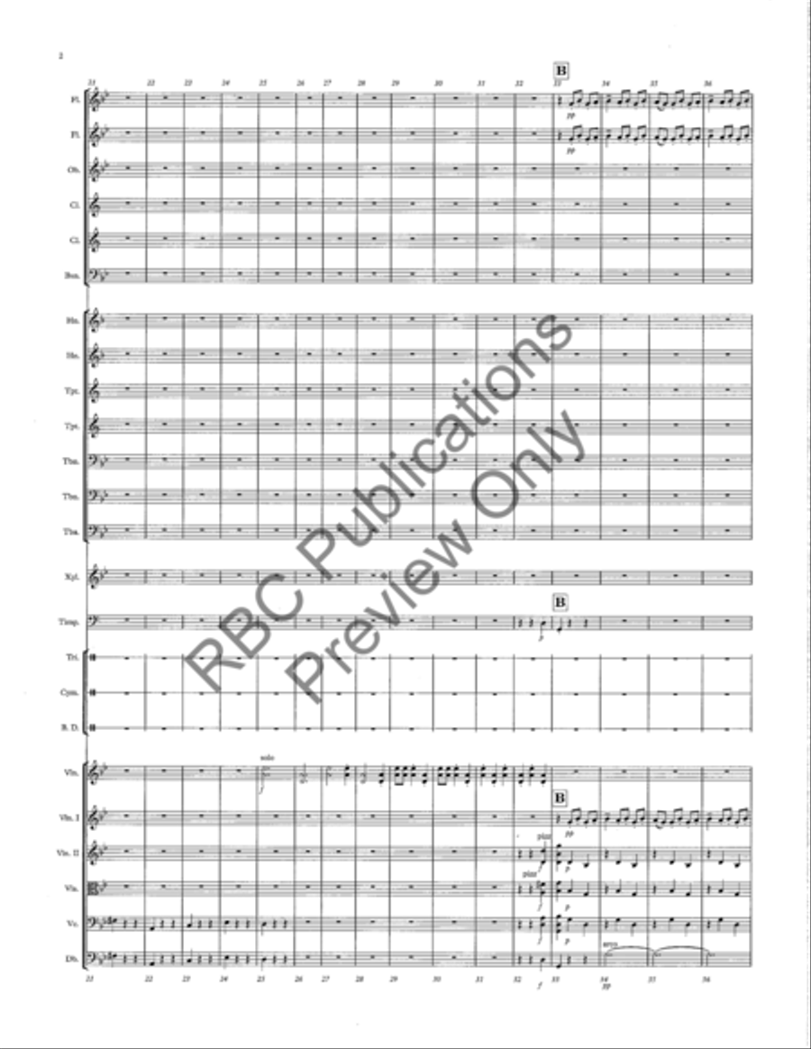 Danse Macabre Danse Macabre Full Orchestra scores gallery preview page 5