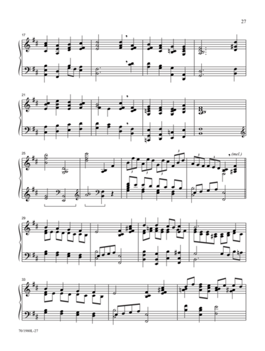 To God Alone Be Glory To God Alone Be Glory Piano Solo scores gallery preview page 18