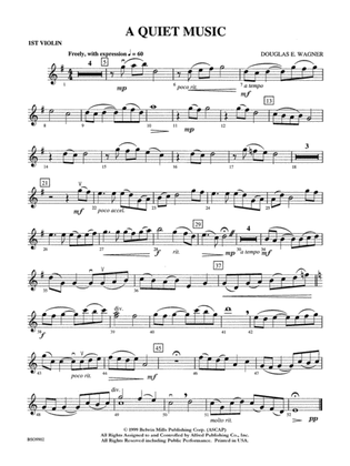 A Quiet Music: 1st Violin