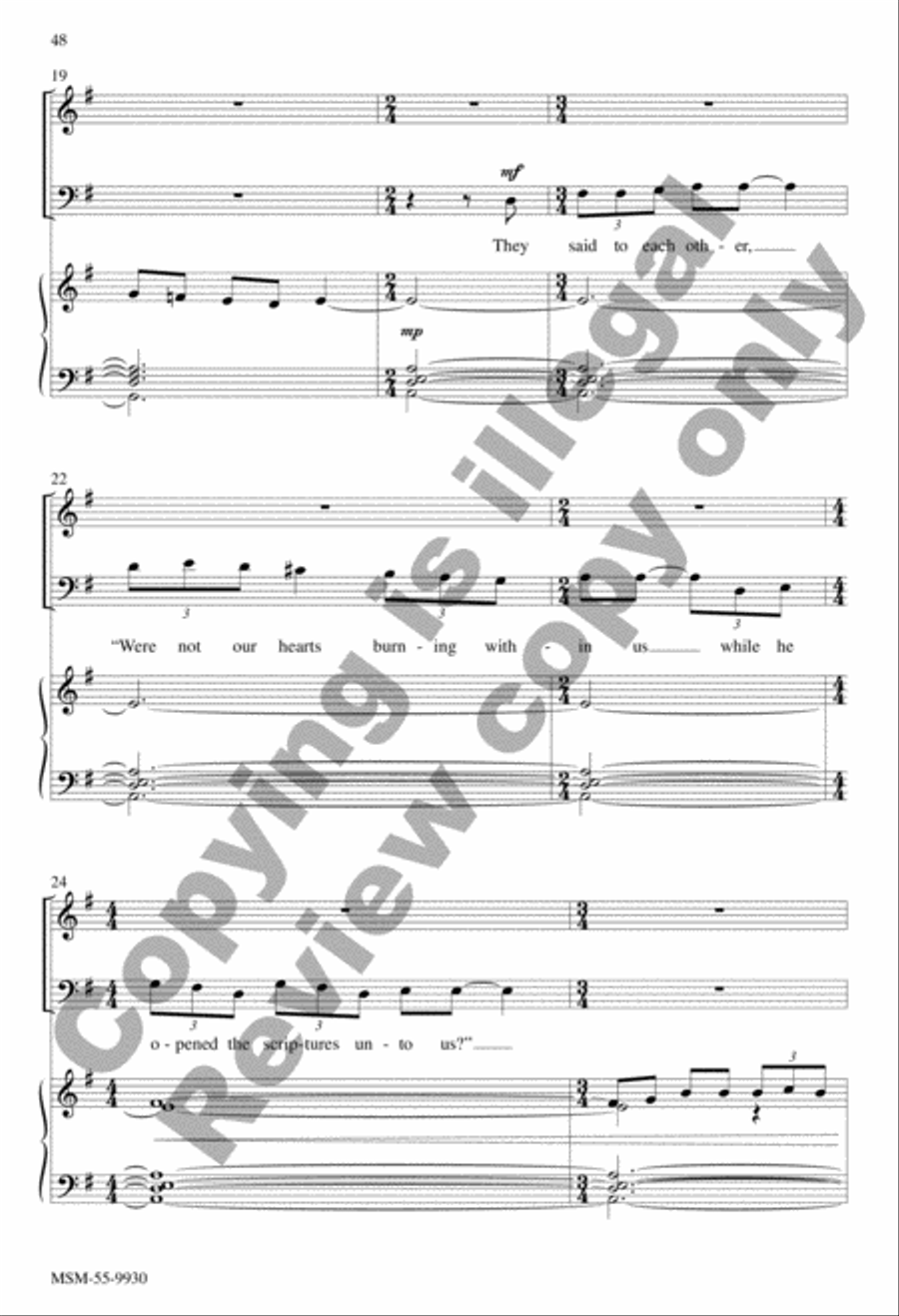 O Lord of Light: Nine Two-Part Mixed Anthems for the Church Year 2-Part scores gallery preview page 19