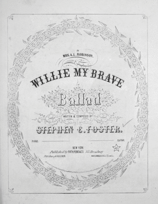 Willie My Brave. Ballad