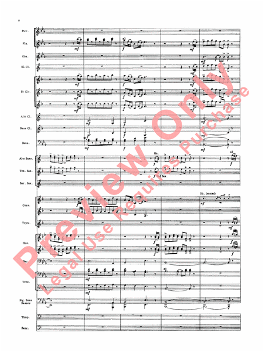 Toccata Concert Band scores gallery preview page 7