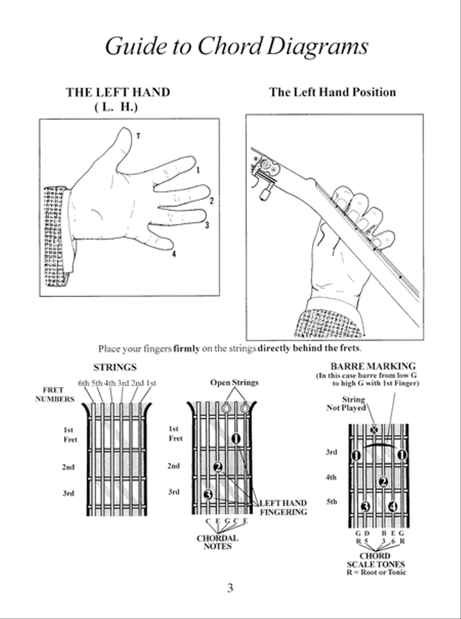 Modern Guitar Method, Chords In Position Guitar scores gallery preview page 9