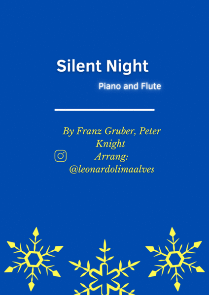 Silent Night - Piano and Flute image number null