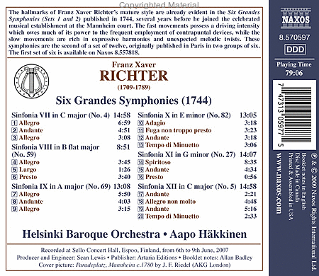 Volume 2: Grand Symphonies Nos. 1-6 image number null