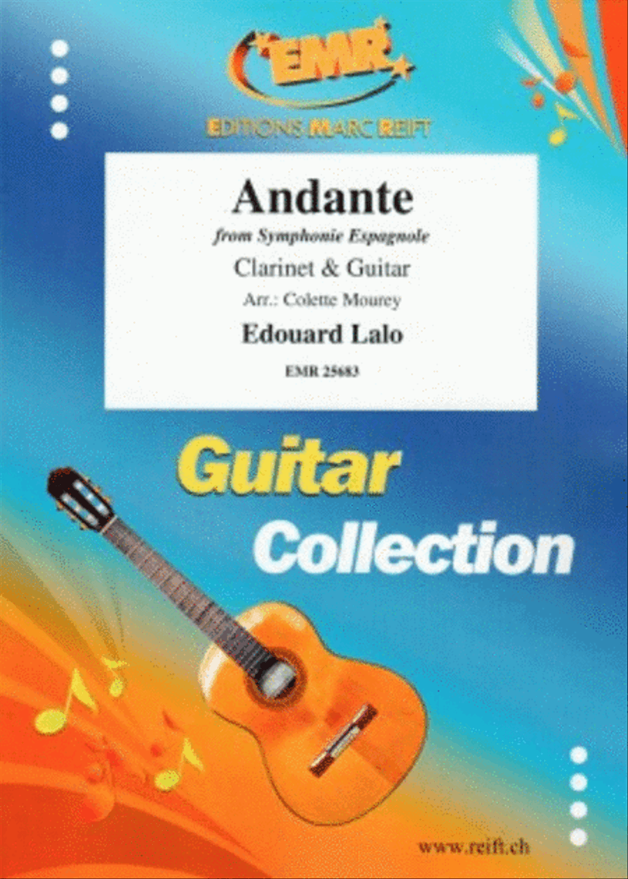 Andante Clarinet scores gallery preview page 1
