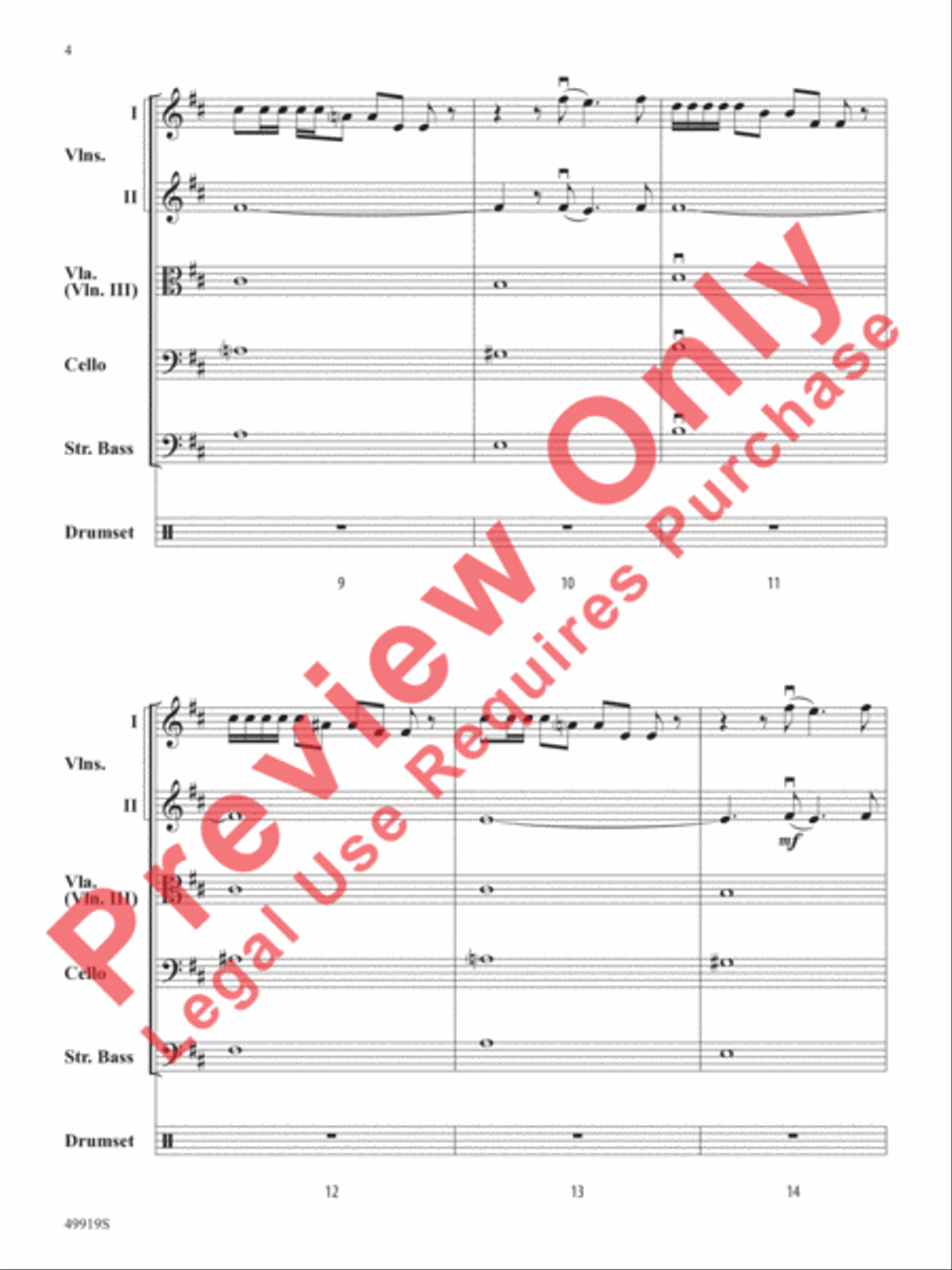 Bones String Orchestra scores gallery preview page 5
