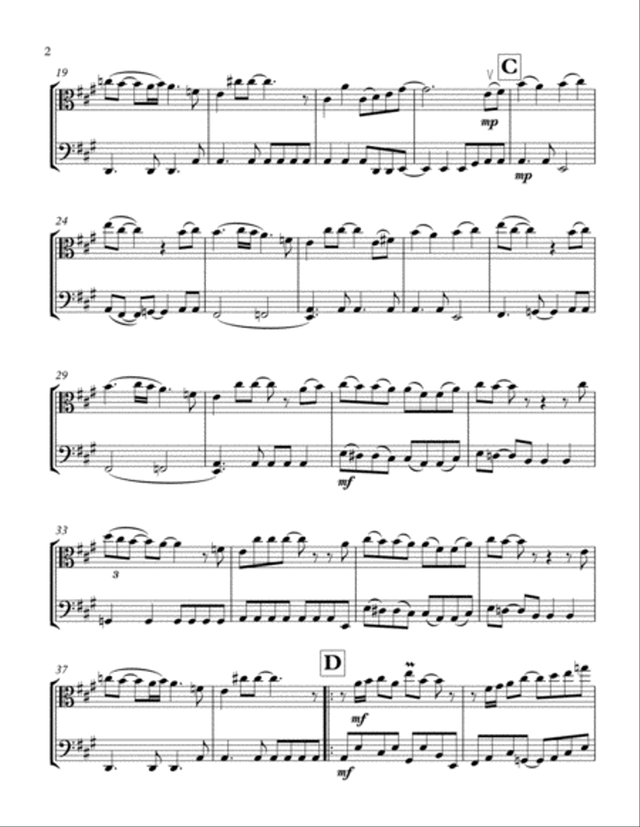 In My Life String Duet scores gallery preview page 3