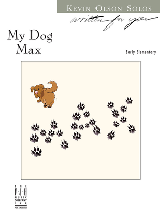 Book cover for My Dog Max (NFMC)