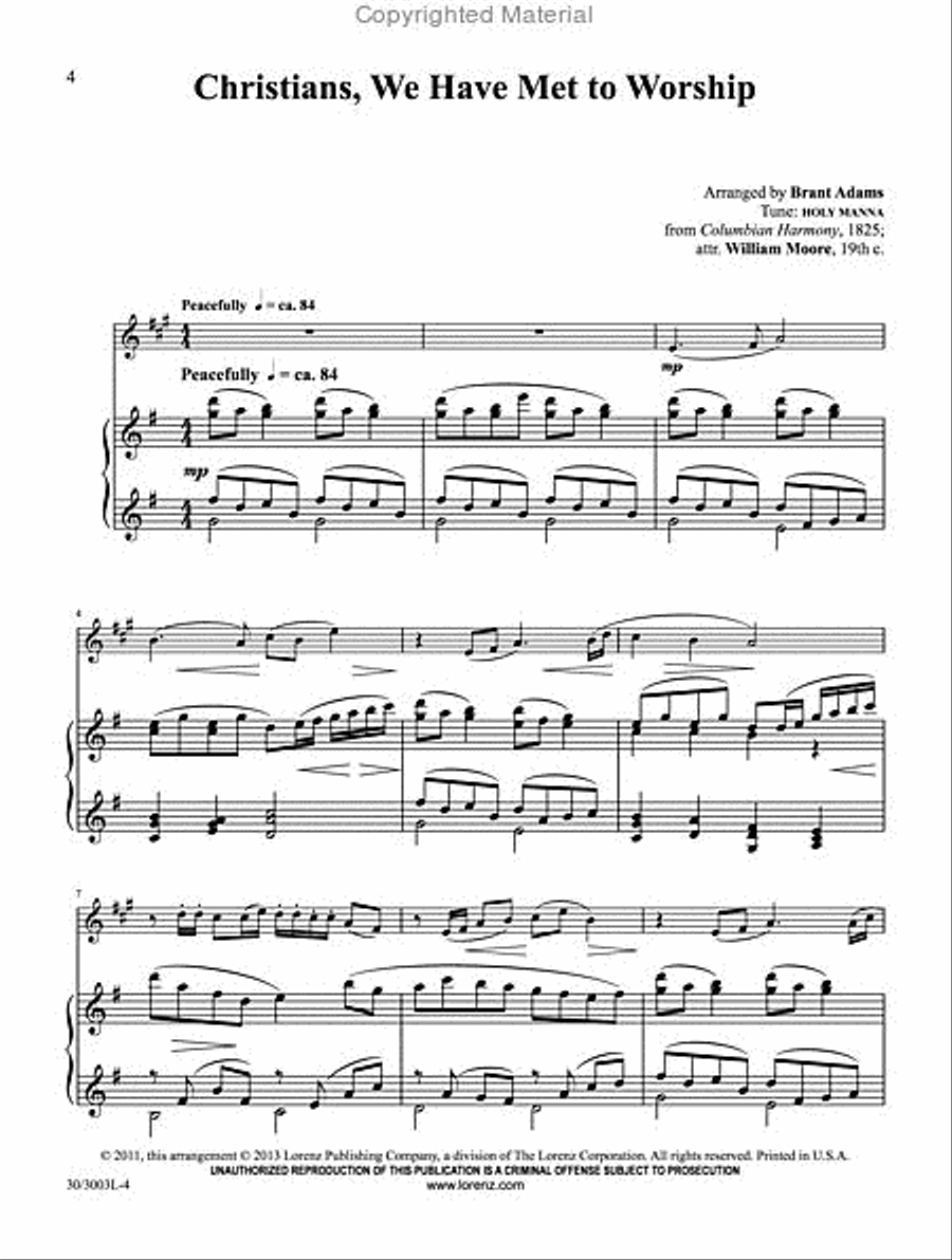 Clarinet Solos for Worship, Vol. 2