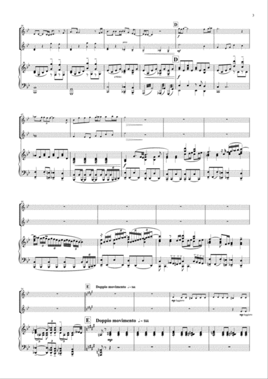 Bohemian Rhapsody Violin Solo scores gallery preview page 3