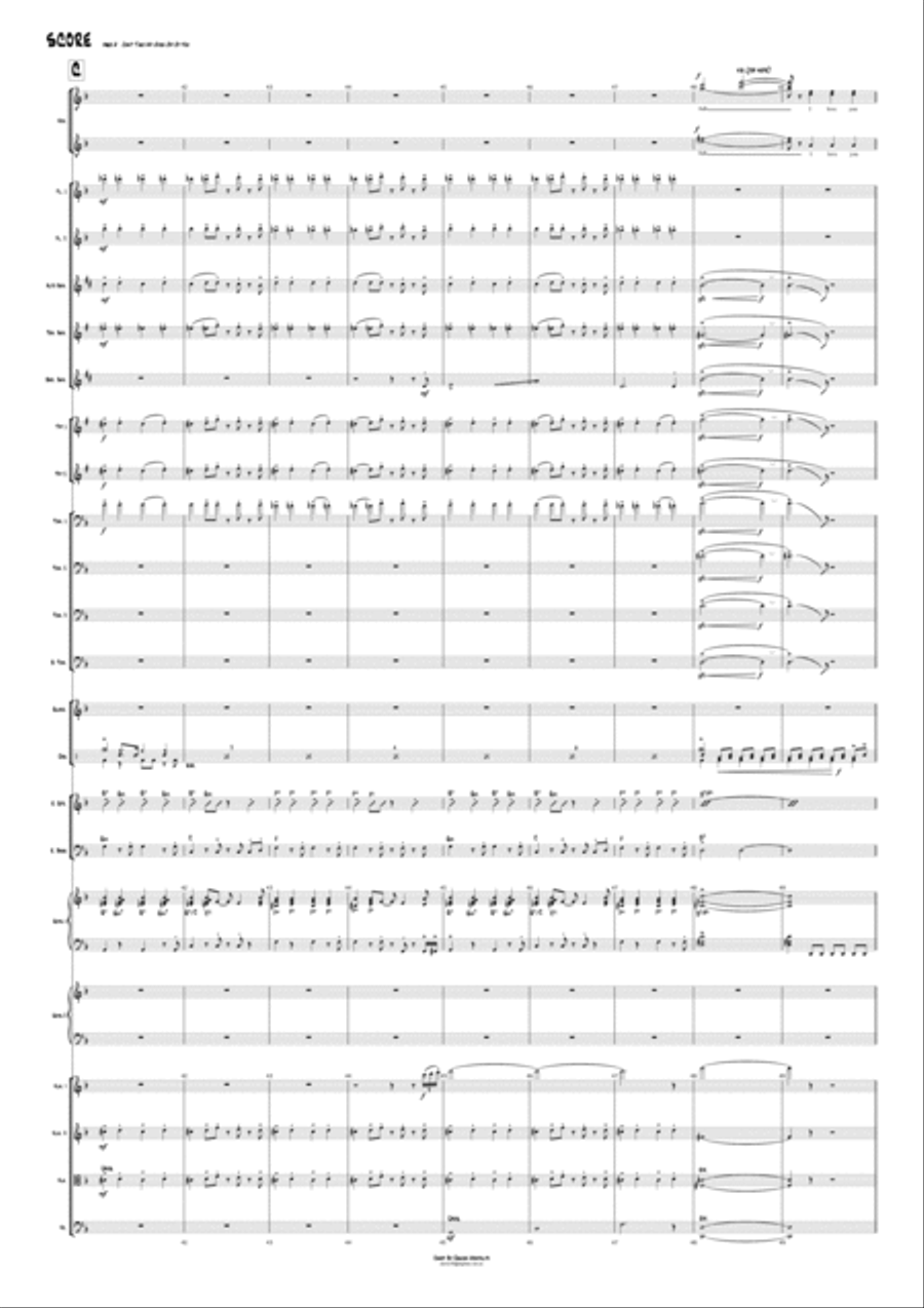 Can't Take My Eyes Off Of You Jazz Ensemble scores gallery preview page 6