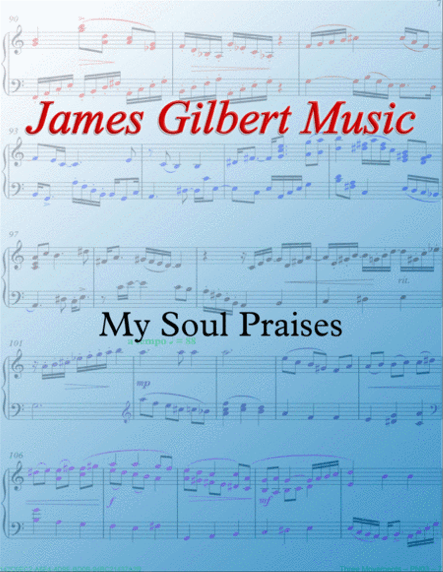 My Soul Praises Small Ensemble scores gallery preview page 1