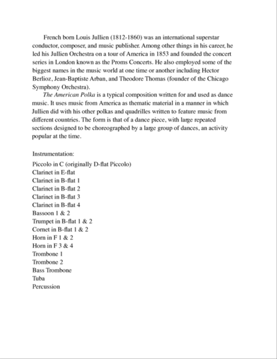 The American Polka Concert Band scores gallery preview page 3