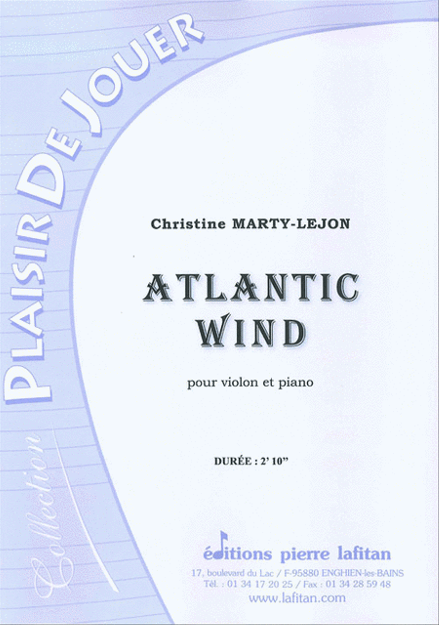 Atlantic Wind Violin Solo scores gallery preview page 1