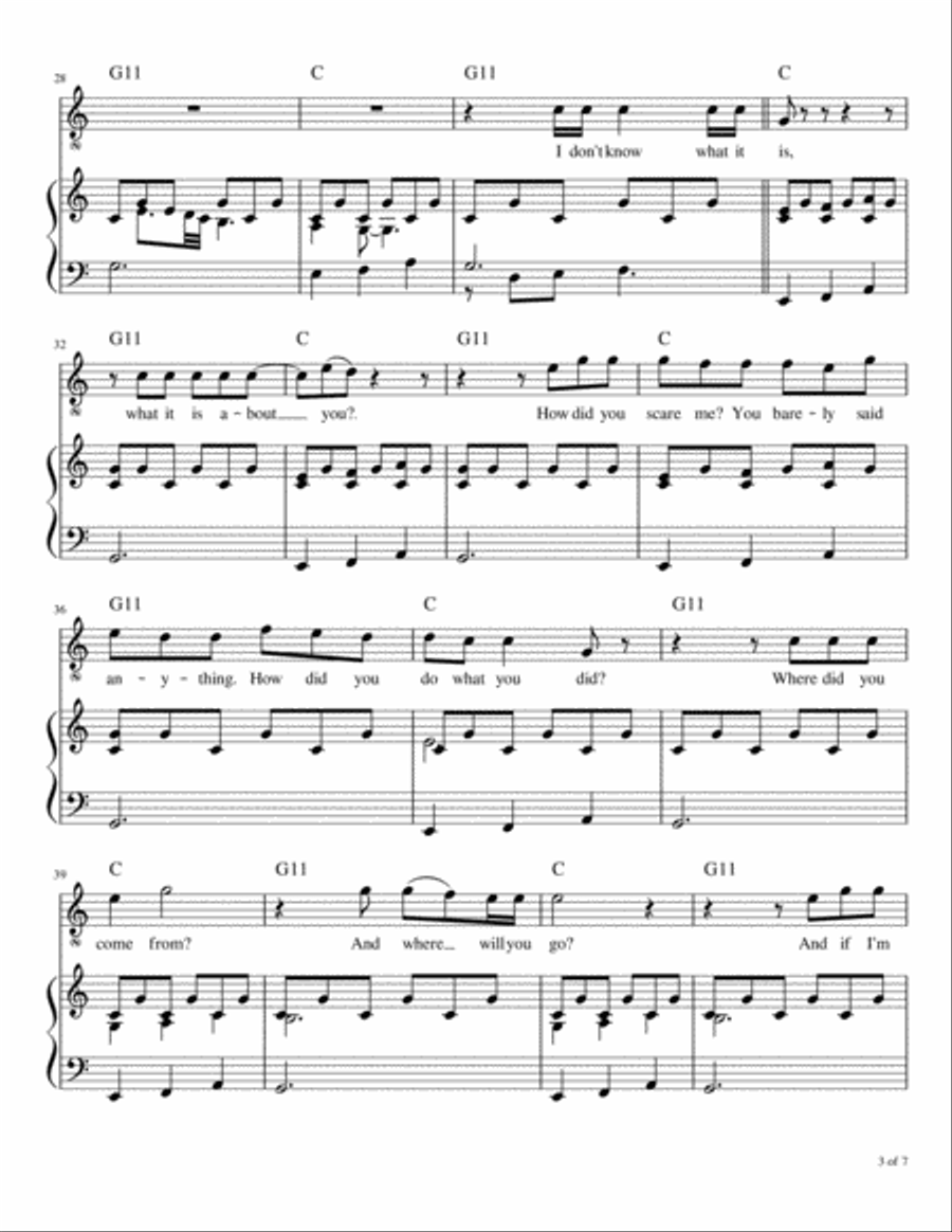 I Don't Know Anything Voice scores gallery preview page 4