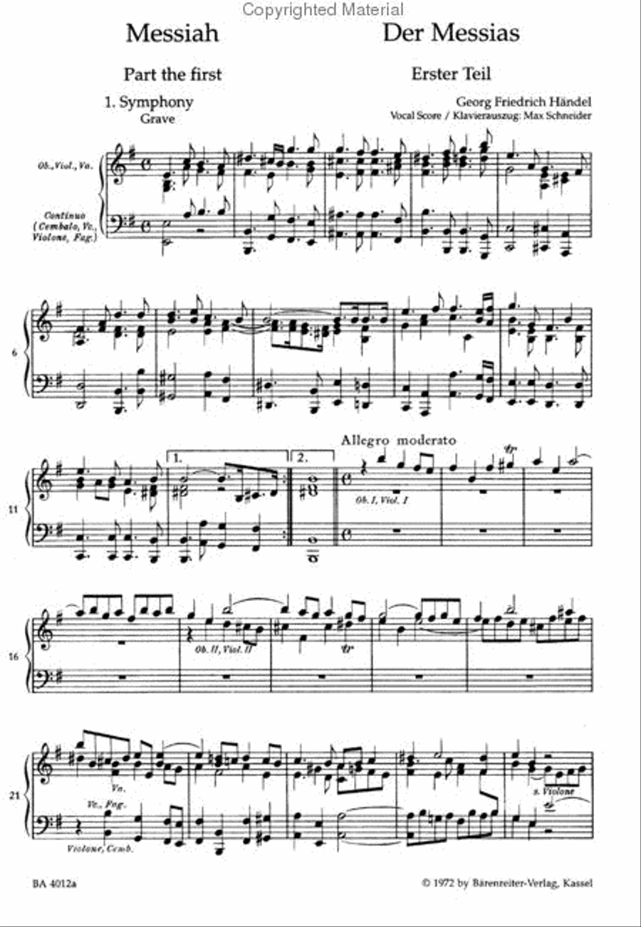 Der Messias HWV 56 SSATB scores gallery preview page 5