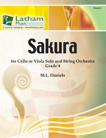 Sakura for Cello or Viola Solo and String Orchestra image number null