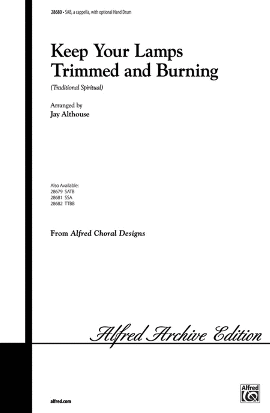 Keep Your Lamps Trimmed and Burning 3-Part scores gallery preview page 1