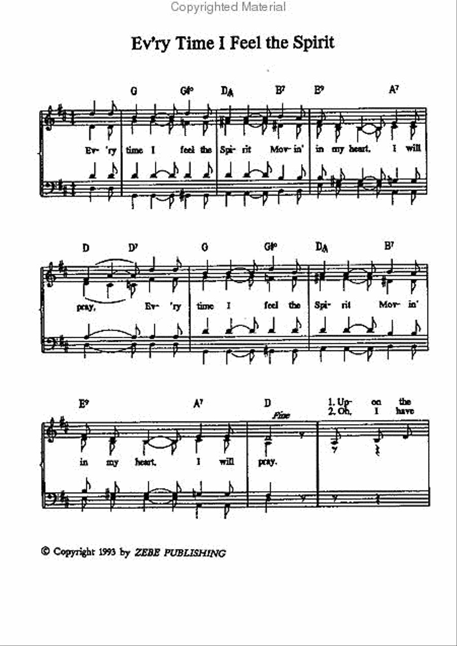 The Ultimate Gospel Choir Book 2 4-Part scores gallery preview page 2