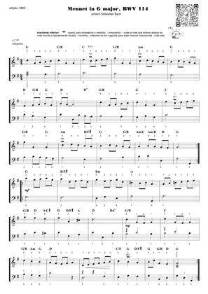 Menuet in G major, BWV 114