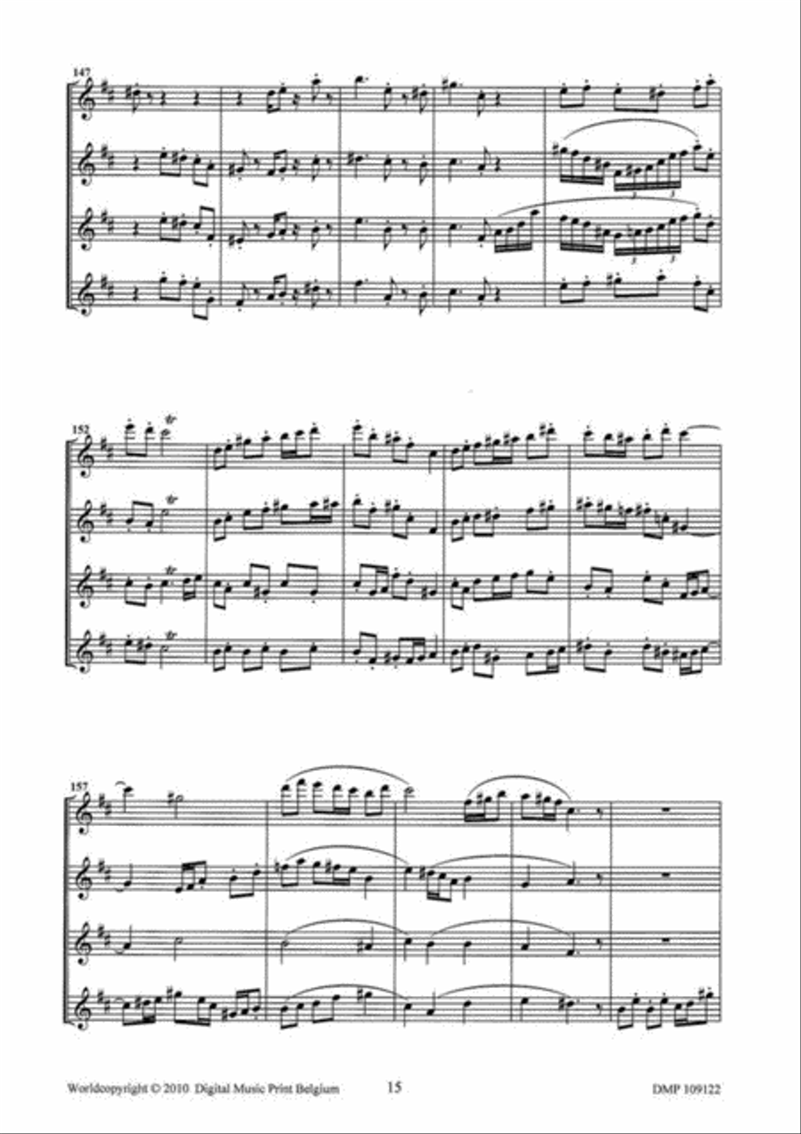 DIVertimento DIVertimento Flute Quartet scores gallery preview page 8