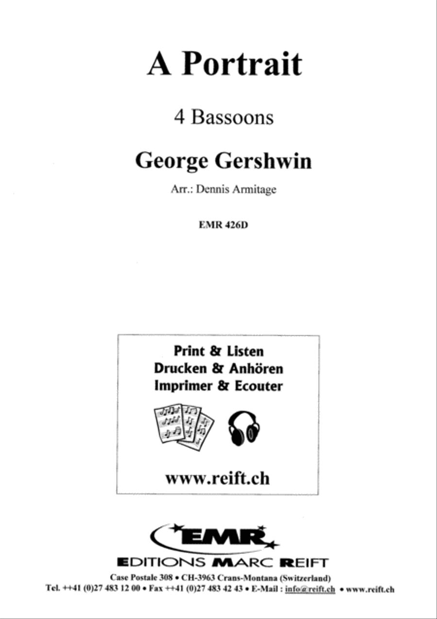 A Portrait Bassoon Quartet scores gallery preview page 2